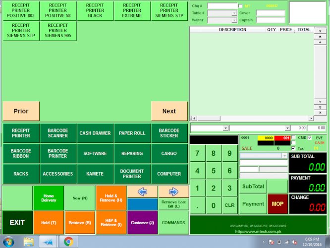 MTech Solutions For Restaurant